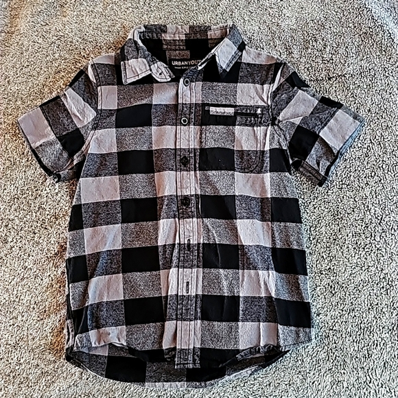 Plaid Dress shirt 7-8 kids - Picture 1 of 2